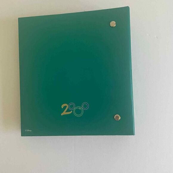 Disney World 2000's Millennium‎ Teal Blue Never Used Character Autograph Book - Picture 8 of 9